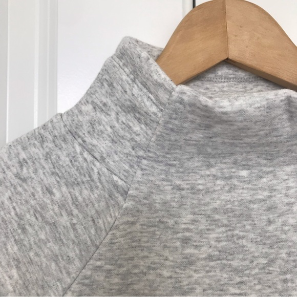 NWT Fabletics Women’s Zaylee Funnel Neck Tunic | Heather Grey - Size M - Picture 6 of 11